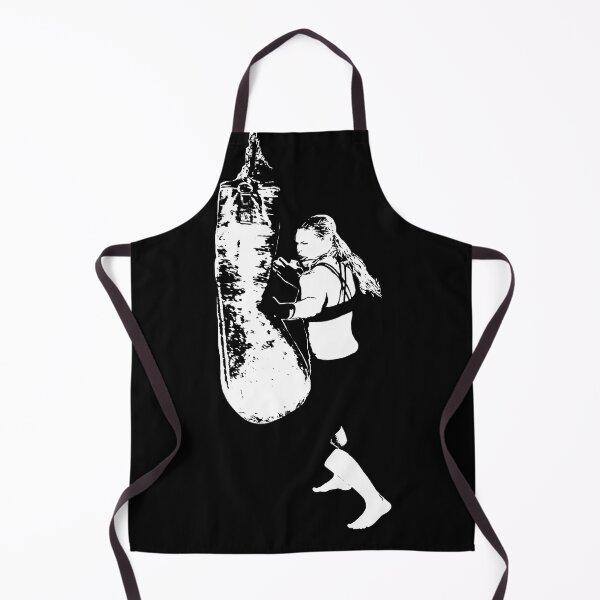 Item preview, Female boxer in black and white action designed and sold by Astralia.