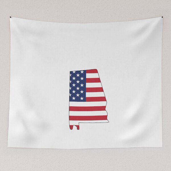 Item preview, American Flag Alabama designed and sold by OlivDesignsCo.
