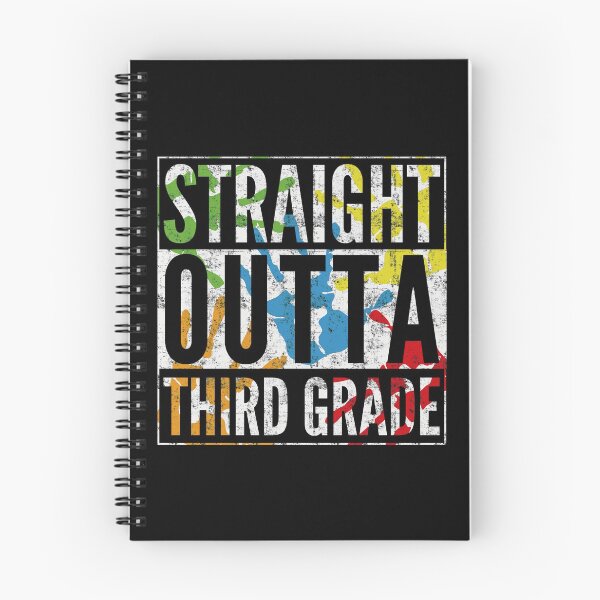 Item preview, Straight Outta Third Grade Hand Painted Graduation Design designed and sold by modernfamgear.