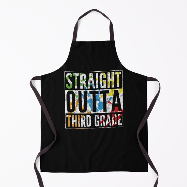 Item preview, Straight Outta Third Grade Hand Painted Graduation Design designed and sold by modernfamgear.