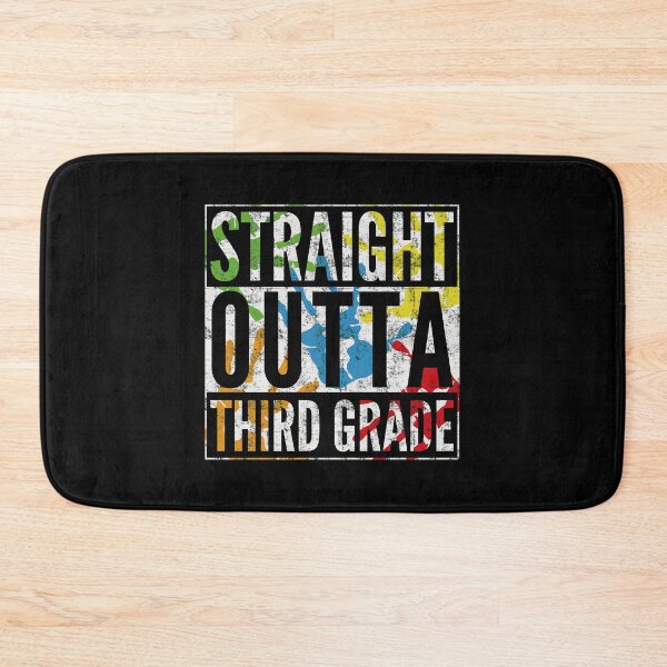 Item preview, Straight Outta Third Grade Hand Painted Graduation Design designed and sold by modernfamgear.