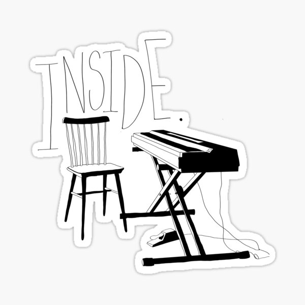 Item preview, Bo Burnham: Inside (black&white simple) designed and sold by anne-c-art.