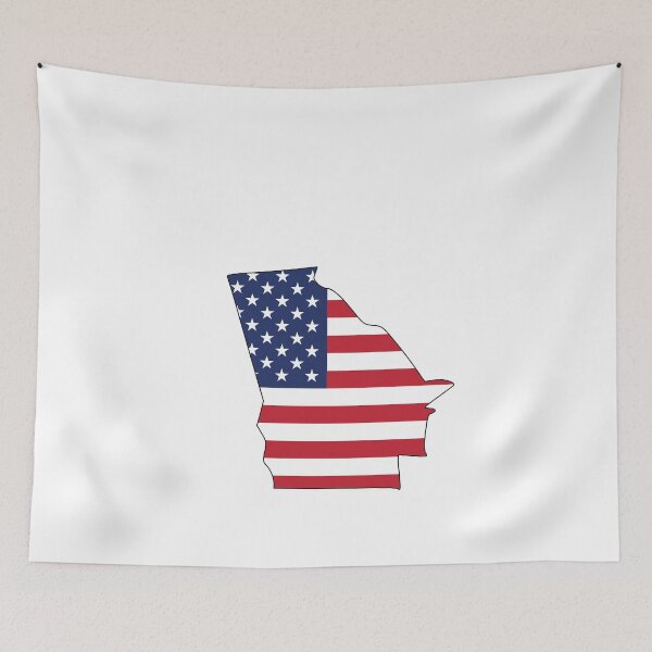 Item preview, American Flag Georgia designed and sold by OlivDesignsCo.