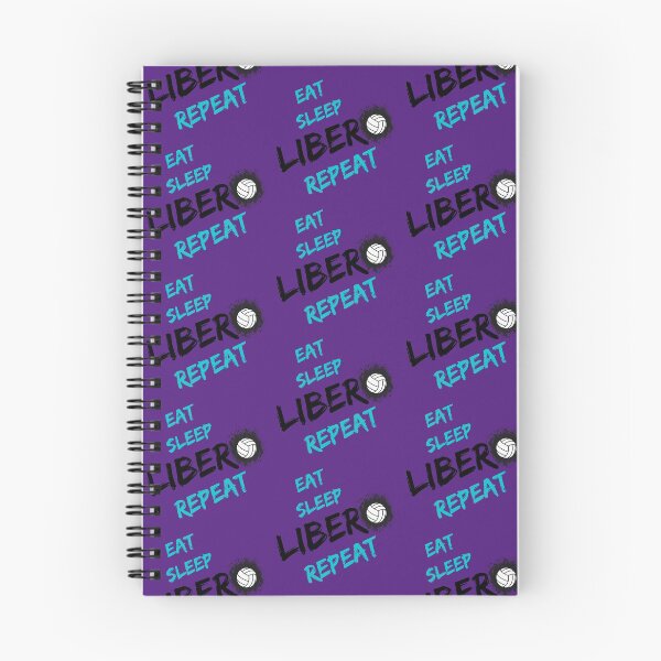 Item preview, Eat Sleep Libero Repeat Volleyball  designed and sold by Taleahsdesigns.