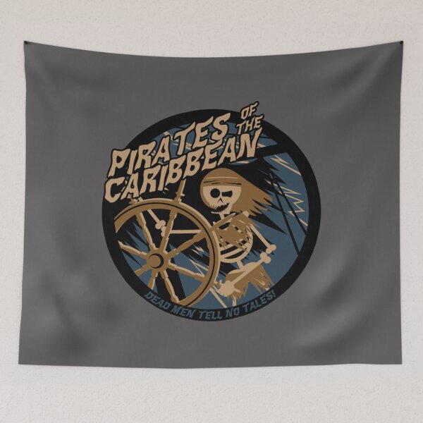 Item preview, Pirates of the Caribbean (brown and blue)  designed and sold by Bitbybit129.
