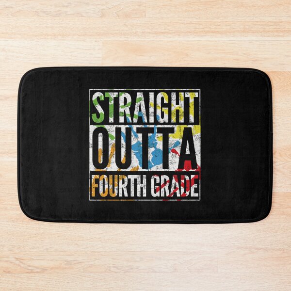Item preview, Straight Outta Fourth Grade Hand Painted Graduation Design designed and sold by modernfamgear.