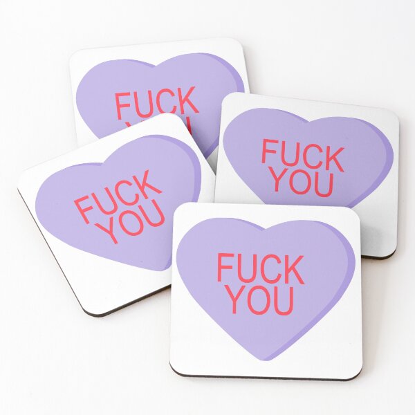 Item preview, Candy Heart - Fuck You designed and sold by ajoymoon.