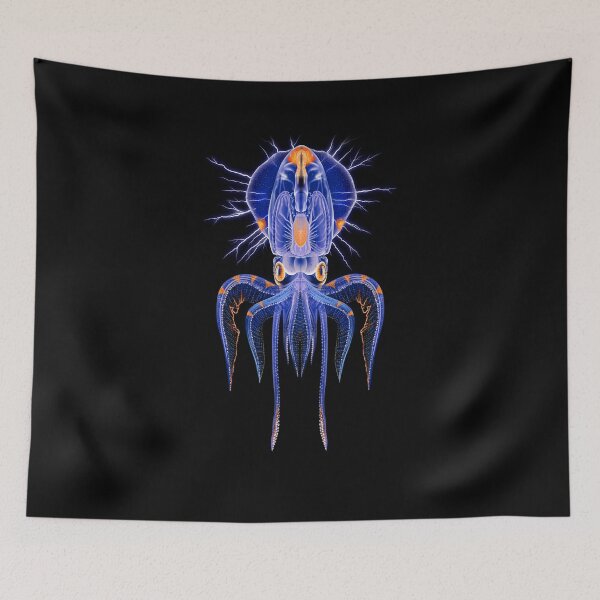 Item preview, Giant Glow Squid Blue designed and sold by HexOne.