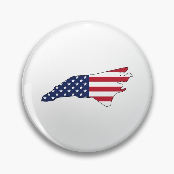 Item preview, American Flag North Carolina designed and sold by OlivDesignsCo.