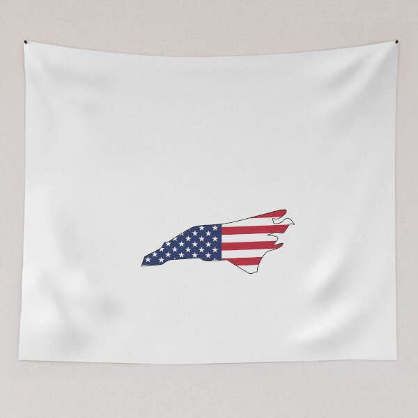 Item preview, American Flag North Carolina designed and sold by OlivDesignsCo.