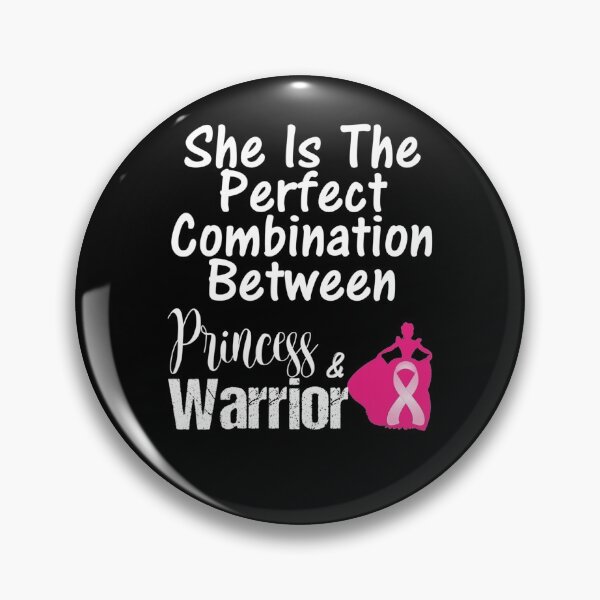 Item preview, Princess And Warrior Breast Cancer Survivor designed and sold by TaraRMartinez.