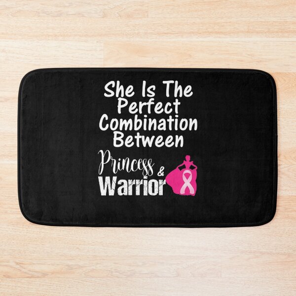 Item preview, Princess And Warrior Breast Cancer Survivor designed and sold by TaraRMartinez.