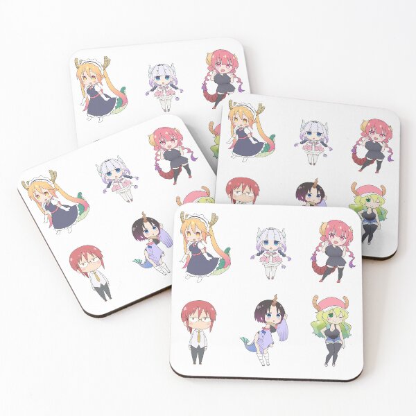 Item preview, Kobayashi-san Chi no Maid Dragon Chibis designed and sold by ChibiCheems.