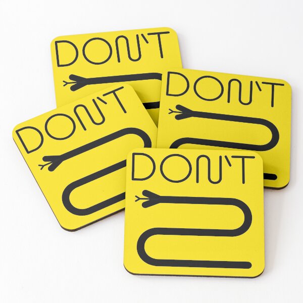 Item preview, Don't Minimalist Gadsden Snake designed and sold by pelagio.