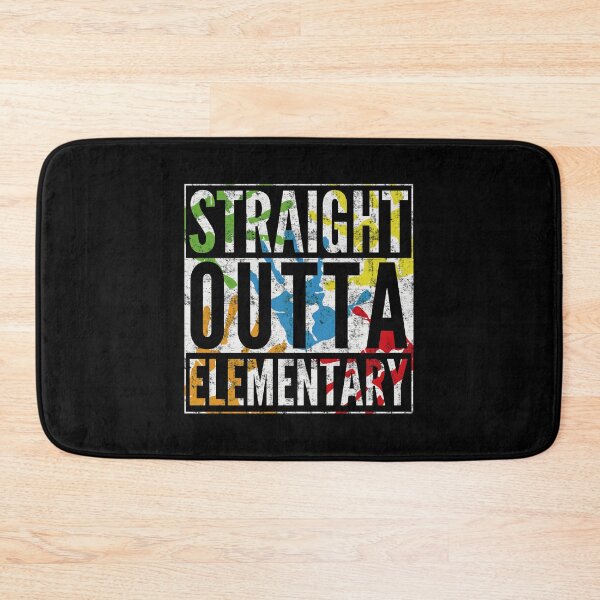 Item preview, Straight Outta Elementary School Hand Painted Graduation Design designed and sold by modernfamgear.