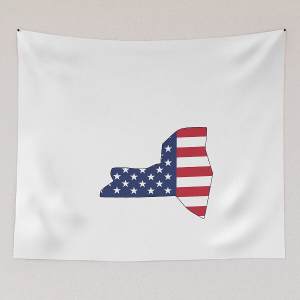 Item preview, American Flag New York designed and sold by OlivDesignsCo.