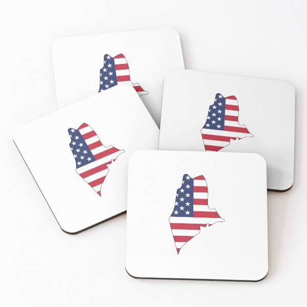 Item preview, American Flag Maine designed and sold by OlivDesignsCo.