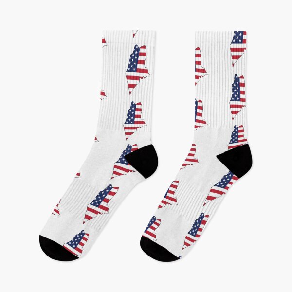 Item preview, American Flag Maine designed and sold by OlivDesignsCo.