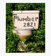 Plumber Photographic Print