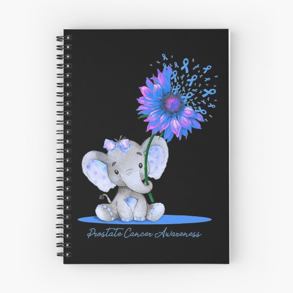 Item preview, Prostate Cancer Awareness Cute Elephant Sunflower Light designed and sold by TaraRMartinez.