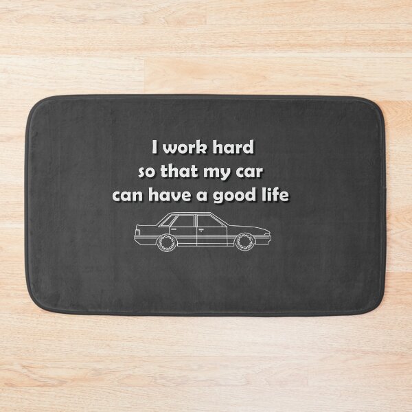 Item preview, I work hard so that my car can have a good life VL Calais designed and sold by CarlysGarage.