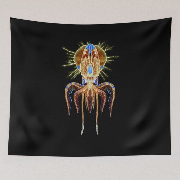Item preview, Giant Glow Squid Green designed and sold by HexOne.
