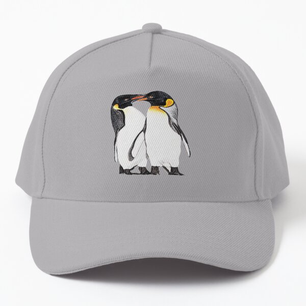Penguin couple Baseball Cap