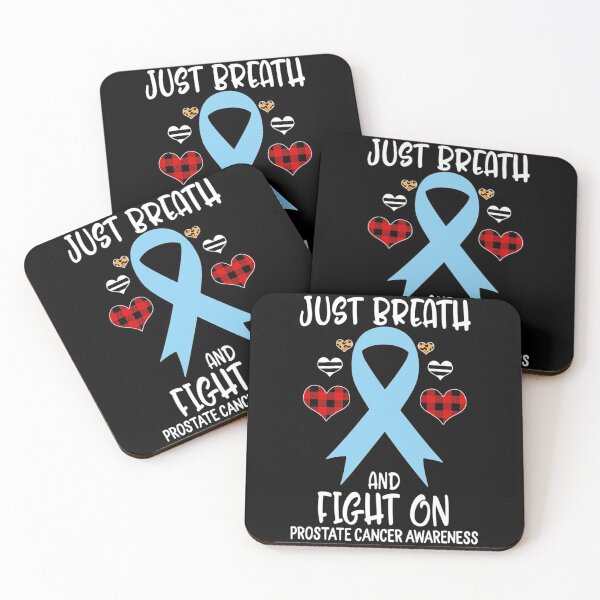 Item preview, Prostate Cancer Awareness Just Breath And Fight On designed and sold by TaraRMartinez.