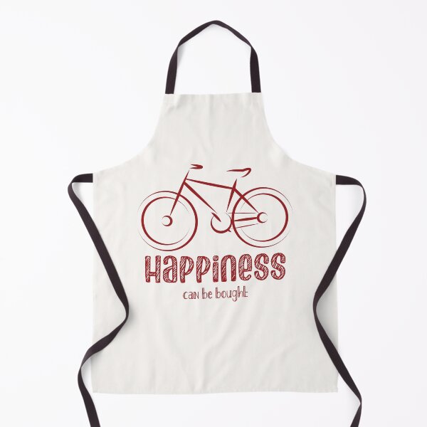 Item preview, Happiness can be bought | Bike | Cycling Quotes designed and sold by DrawingBoard.