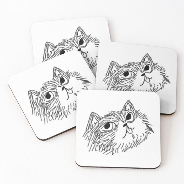Item preview, line kitty designed and sold by anne-c-art.