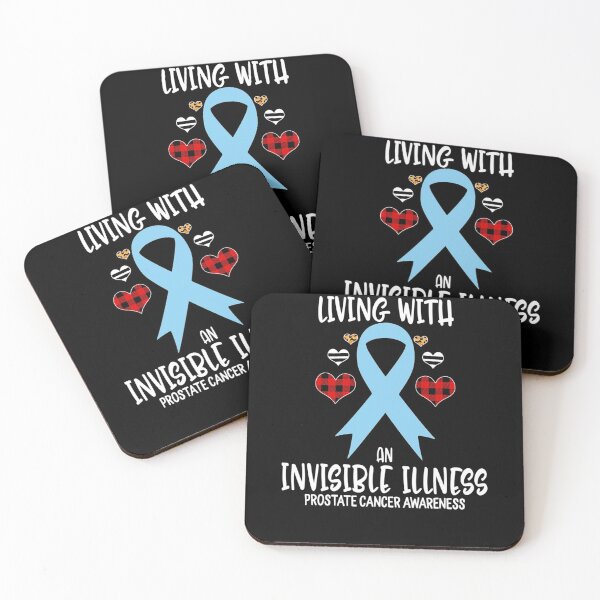 Item preview, Prostate Cancer Awareness Living With An Invisible Illness designed and sold by TaraRMartinez.