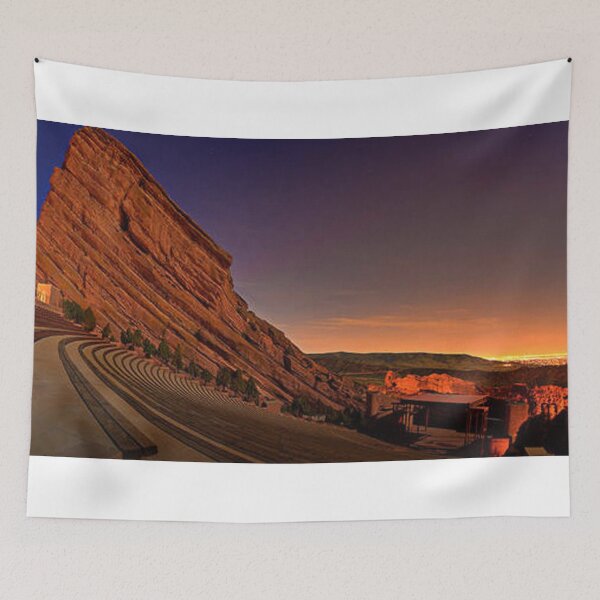 Item preview, Red Rocks Amphitheatre at Night designed and sold by mizellwalter.