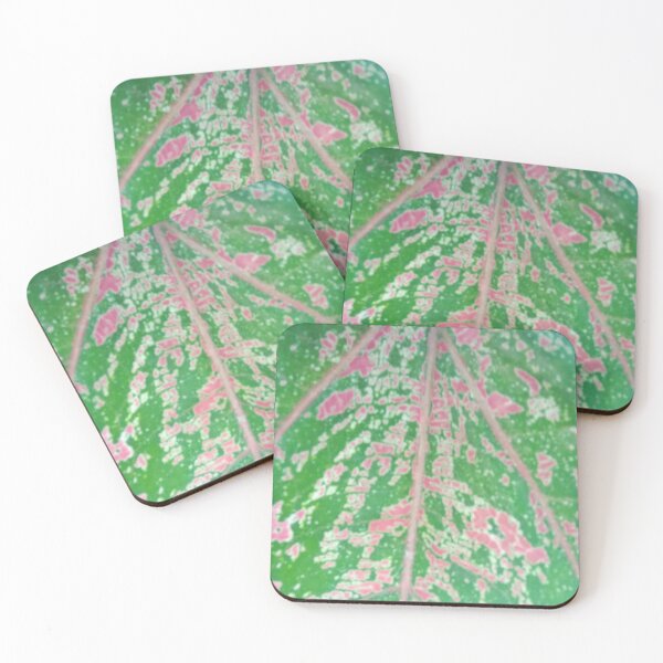 Item preview, Batik pink shades on green background designed and sold by Hexagon98.
