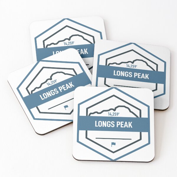 Item preview, 14er Summit Badge - Longs Peak designed and sold by lexjincoelho.