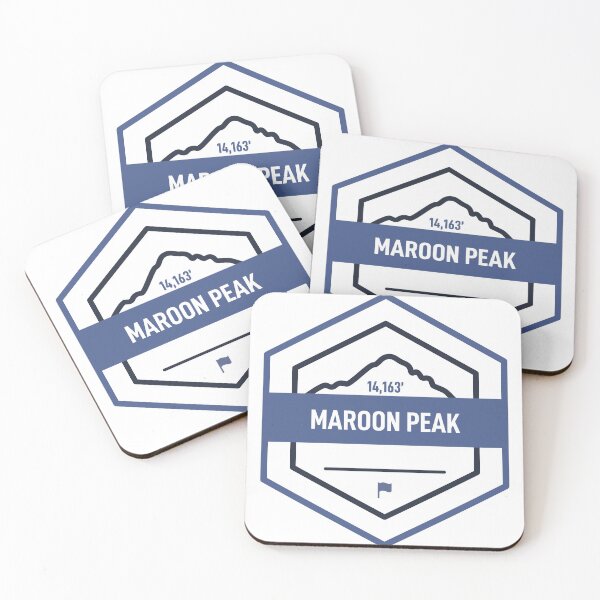 Item preview, 14er Summit Badge - Maroon Peak designed and sold by lexjincoelho.