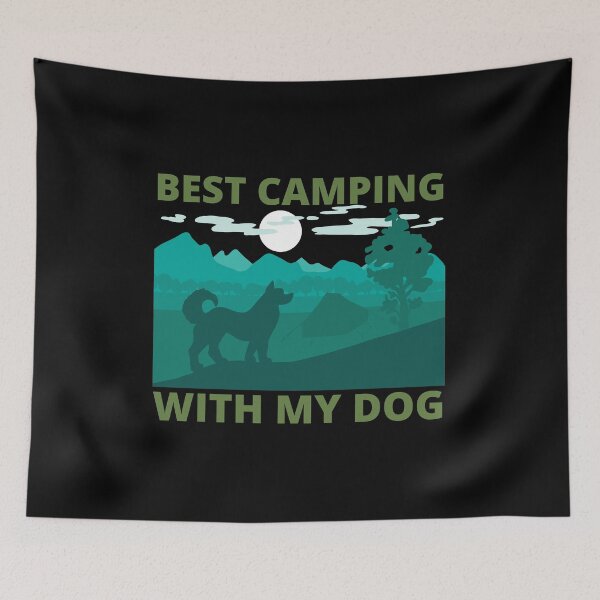 Item preview, best camping with my dog designed and sold by Exey02.