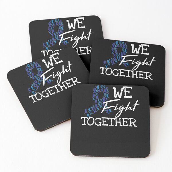 Item preview, Prostate Colon Cancer Blue Ribbon Quote Cool Awarenesss designed and sold by TaraRMartinez.