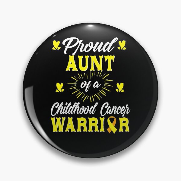 Item preview, Proud Aunt Of A Childhood Cancer Warrior Awareness designed and sold by TaraRMartinez.