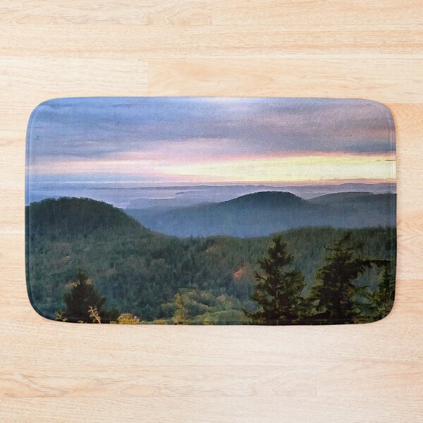 Item preview, San Juan Islands from Mount Constitution on Orcas Island designed and sold by SeaChangeDesign.