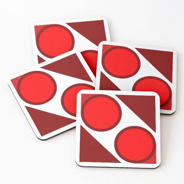 Item preview, Pointed and Round (Red) designed and sold by Bamb00s.
