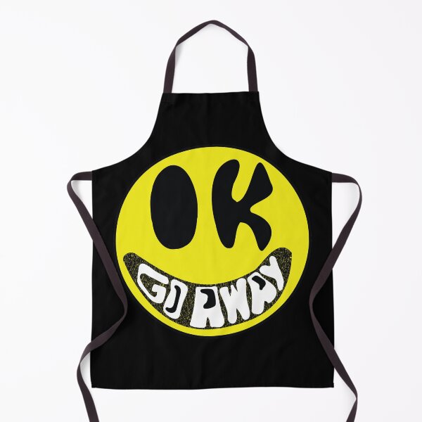 Item preview, Ok Go Away Sarcastic Smiling Face designed and sold by pelagio.