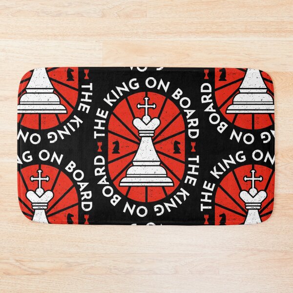 Item preview, The King on Board - Chess Player Quotes - Gambit Game Check Mate designed and sold by Ranggasme.