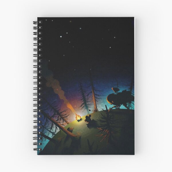 Item preview, An illustration of Outer Wilds designed and sold by mizellwalter.