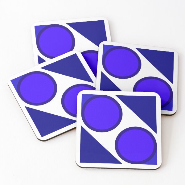Item preview, Pointed and Round (Blue) designed and sold by Bamb00s.