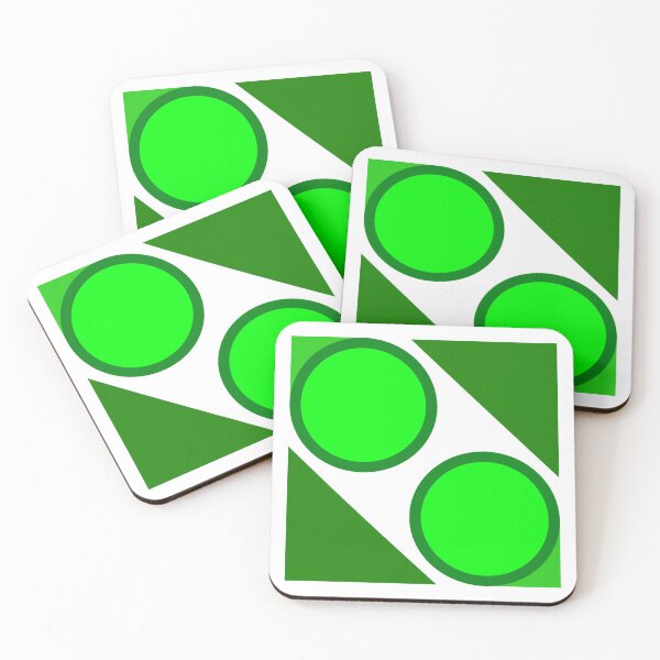 Item preview, Pointed and Round (Green) designed and sold by Bamb00s.