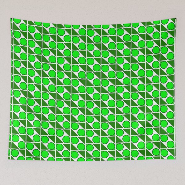 Item preview, Pointed and Round (Green) designed and sold by Bamb00s.