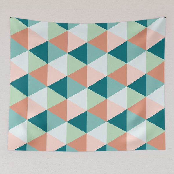 Item preview, Hexagon Green Mixed Pattern designed and sold by DAFIN.