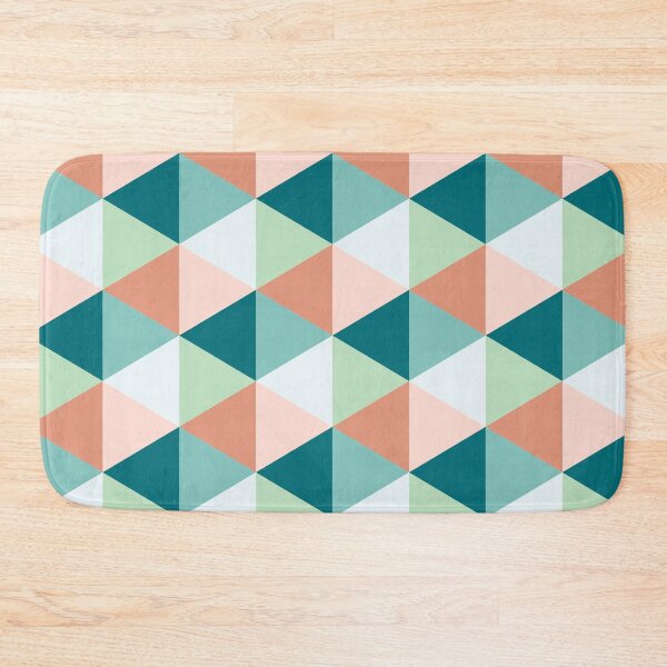 Item preview, Hexagon Green Mixed Pattern designed and sold by DAFIN.