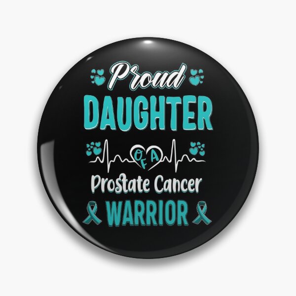 Item preview, Proud Daughter Prostate Cancer Warrior Awareness Ribbon Blue designed and sold by TaraRMartinez.