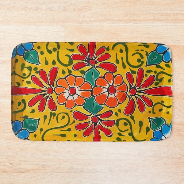 Item preview, Yellow flower talavera designed and sold by T-Mex.